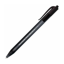 BOLIGRAFO RETRACTIL KILOMETRICO 100RT PAPERMATE NEGRO PUNTO FINO