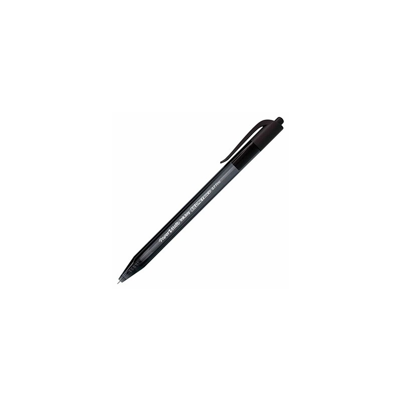 BOLIGRAFO RETRACTIL KILOMETRICO 100RT PAPERMATE NEGRO PUNTO FINO