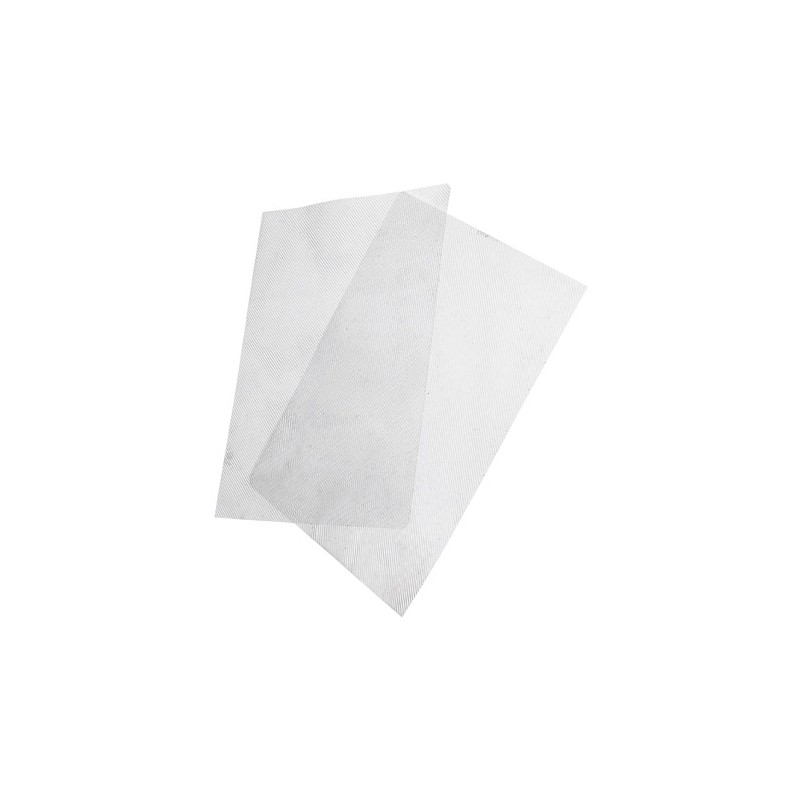 PASTA PLASTICA BIPOL ESTRIADO PARA ENGARGOLAR CARTA CRISTAL JUEGO DE 2 PIEZAS