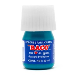 PINTURA PARA CARTEL BACO 20 ML 65 AZUL TURQUESA