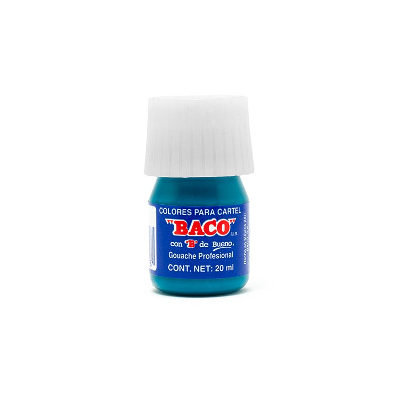 PINTURA PARA CARTEL BACO 20 ML 65 AZUL TURQUESA