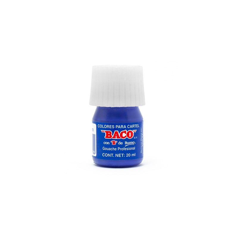 PINTURA PARA CARTEL BACO 20 ML 65-A AZUL COBALTO