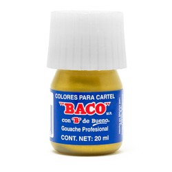 PINTURA PARA CARTEL BACO 20 ML 68 ORO RICO