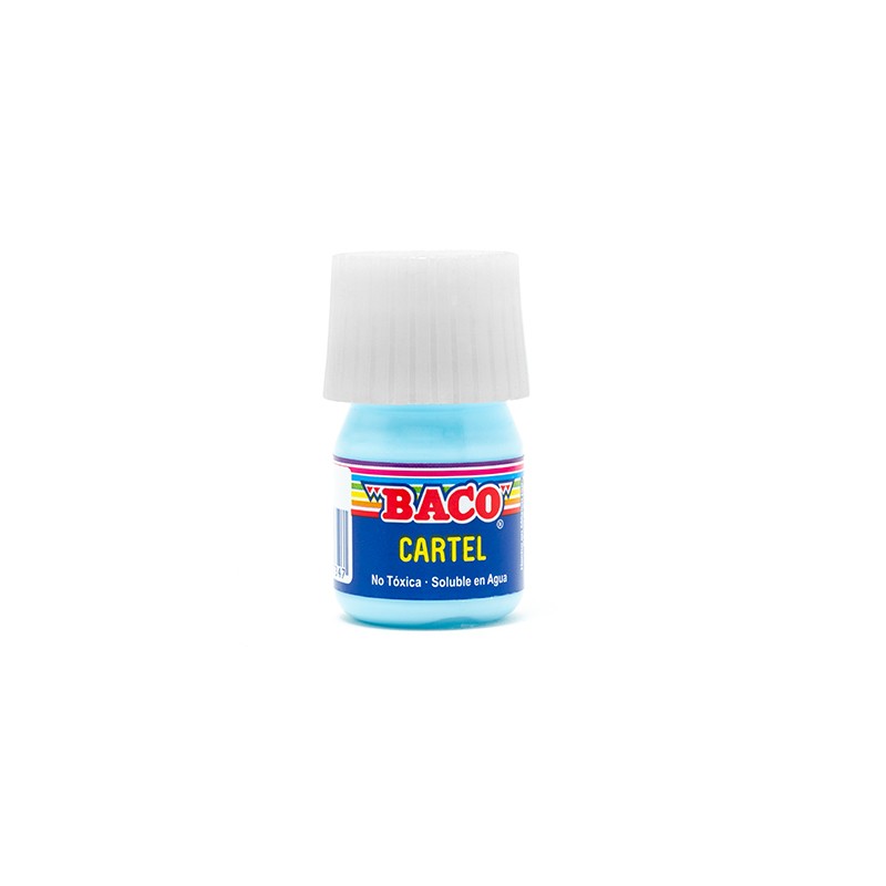 PINTURA PARA CARTEL BACO 20 ML 84 AZUL PASTEL