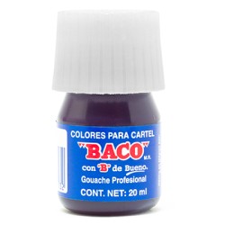 PINTURA PARA CARTEL BACO 20ML 60 VIOLETA