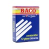 GIS BACO MOLDEADO G012 BLANCO CAJA CON 12