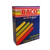 GIS BACO MOLDEADO TIC012 COLORES SURTIDOS CAJA CON 12