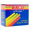 GIS BACO MOLDEADO TIC050 COLORES SURTIDOS CAJA CON 50