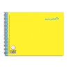 CUADERNO CON ESPIRAL FORMA ITALIANA ESTRELLA 172 100 HOJAS CUADRO 5 MM.
