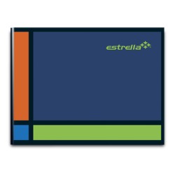 CUADERNO ENGRAP FORMA ITALIANA ESTRELLA 261 100 HOJAS CUADRO 5 MM.