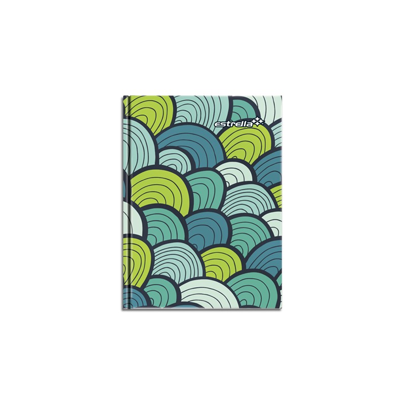 LIBRETA FORMA FRANCESA PASTADURA ESTRELLA 1/4 #79 144 HOJAS RAYA