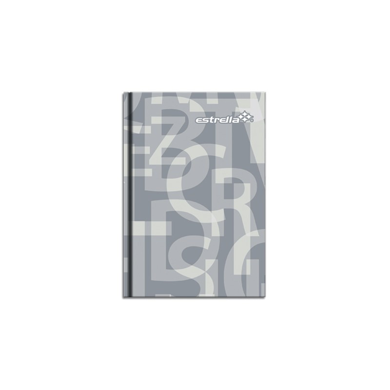 LIBRETA FORMA FRANCESA PASTADURA ESTRELLA 1/8 #218 96 HOJAS RAYA CON INDICE