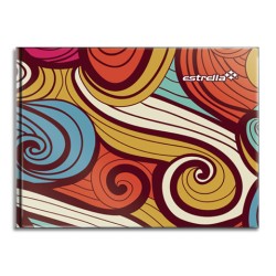 LIBRETA FORMA ITALIANA PASTADURA ESTRELLA 1/4 #64 96 HOJAS RAYA