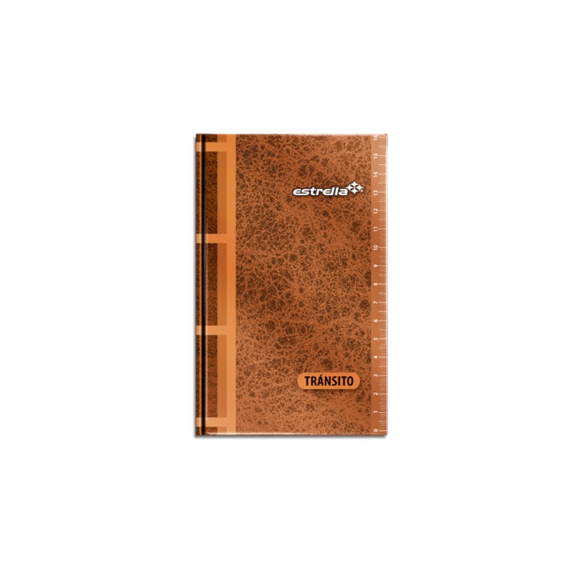 LIBRETA DE TRANSITO ESTRELLA 635 96 HOJAS