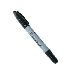 MARCADOR PERMANENTE BACO TATOO DUO 17987 NEGRO
