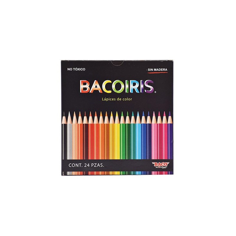 COLORES BACOIRIS LP003 LARGOS CAJA CON 24