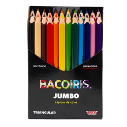 COLORES BACOIRIS LP066 JUMBO TRIANGULAR CAJA CON 12