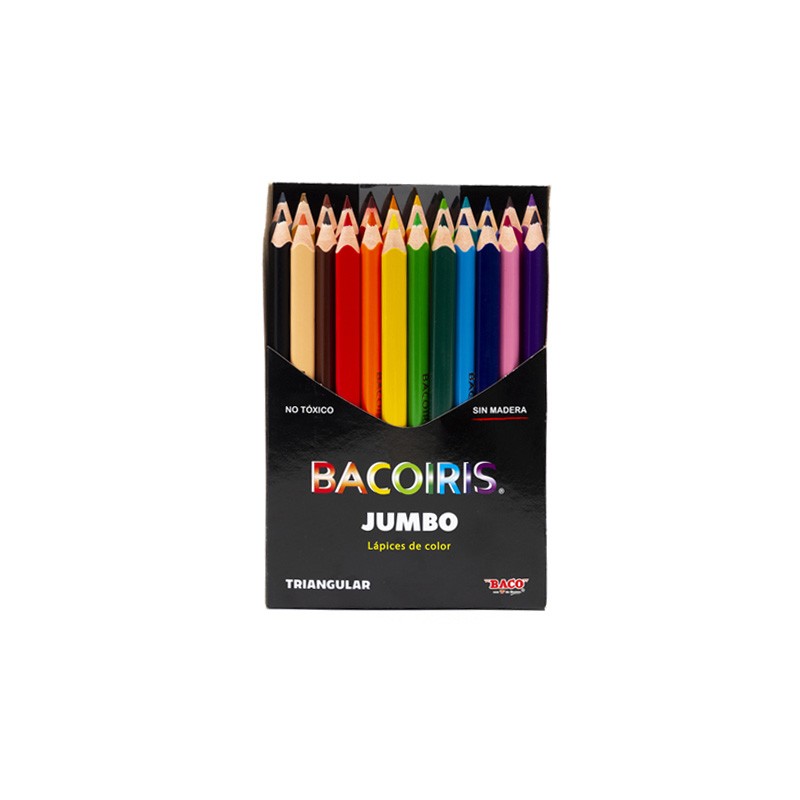 COLORES BACOIRIS LP066 JUMBO TRIANGULAR CAJA CON 12