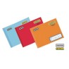 CUADERNO COSIDO FORMA ITALIANA NORMA 360°COLOR 581295 100 HOJAS RAYA