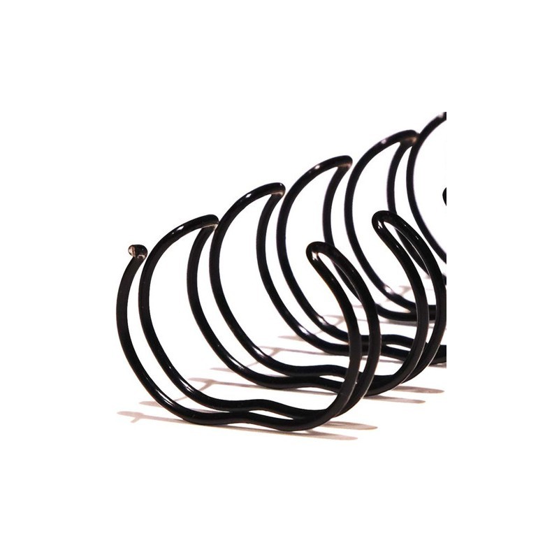 ARILLO METALICO WIREO  9/16 PULGADA EM-C09-NE NEG CAPACIDAD 135 HOJAS