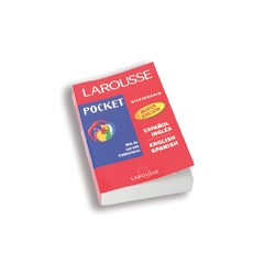 DICCIONARIO LAROUSSE POCKET PASTA ROJA ESPAÑOL/INGLES Y VICEVERSA MODELO 1530