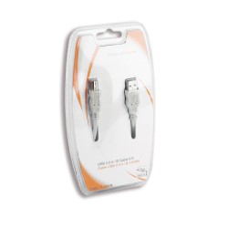 CABLE CONEXION PERFECT CHOICE PC-101321 USB-A A USB-B 1.8 METROS