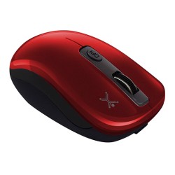 MOUSE INALAMBRICO PERFECT CHOICE PC-044802 RECARGABLE ROJO