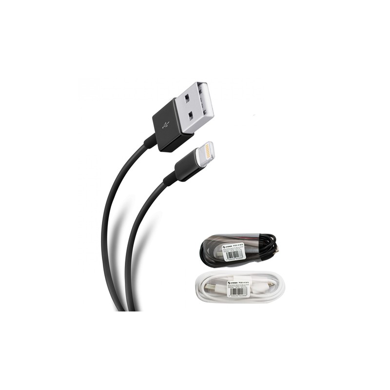 CABLE CONEXION STEREN POD-418/G USB-A A MICRO USB Y LIGHTNING