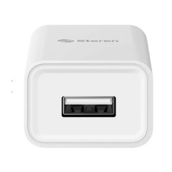 CARGADOR USB STEREN ELI-705/G PARA SMARTPHONES Y TABLETAS COLOR BLANCO POTENCIA DE CARGA 5W