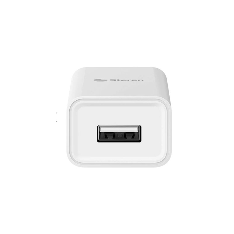 CARGADOR USB STEREN ELI-705/G PARA SMARTPHONES Y TABLETAS COLOR BLANCO POTENCIA DE CARGA 5W