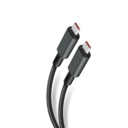 CABLE CONEXION STEREN USB-3250 USB-C A USB-C 240W  THUNDERBOLT 1 METRO