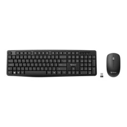 TECLADO INALAMBRICO STEREN COM-675 NEGRO KIT CON MOUSE