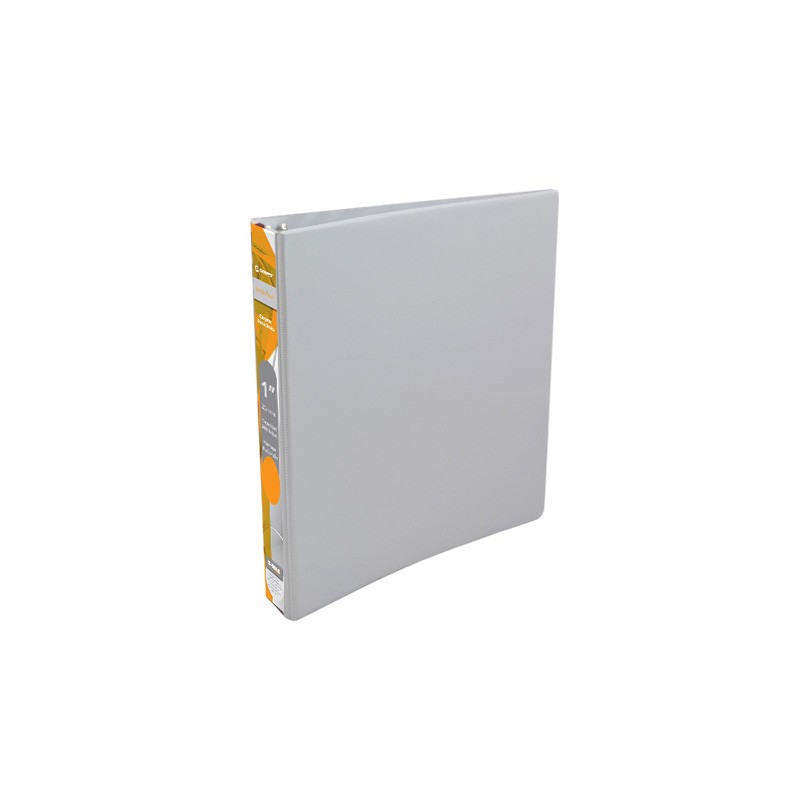 CARPETA DE ARGOLLAS CON VENTANA ARILLO ""O"" BINDERMAX 517R CARTA BLANCA 1 PULGADA