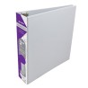 CARPETA DE ARGOLLAS CON VENTANA ARILLO ""D"" BINDERMAX 537 CARTA BLANCA 2 PULGADAS