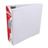 CARPETA DE ARGOLLAS CON VENTANA ARILLO ""D"" BINDERMAX 557 CARTA BLANCA 3 PULGADAS