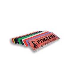 PAPEL CREPE PINGUINO VERDE BANDERA PAQUETE CON 10