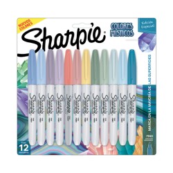 MARCADOR PERMANENTE SHARPIE MYSTIC GEMS BLISTER CON 12