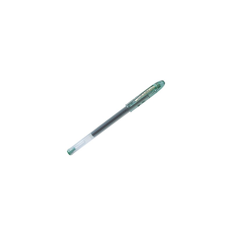 BOLIGRAFO PILOT SUPER GEL 13004 PUNTO 7 MM. VERDE