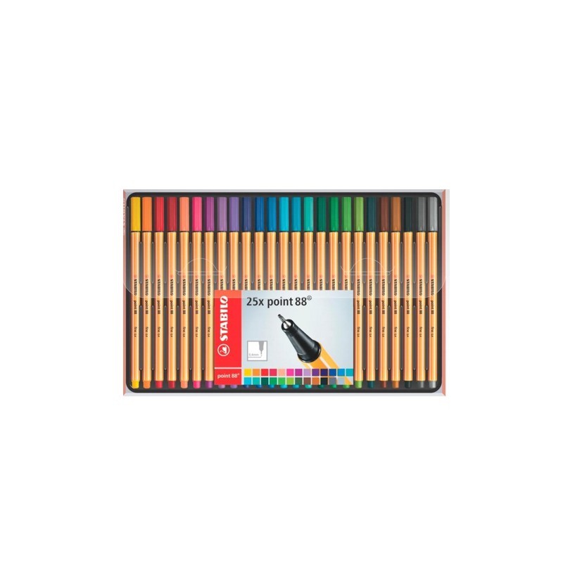 MARCADOR ROTULADOR STABILO POINT 88 8825-1 EST CON 25