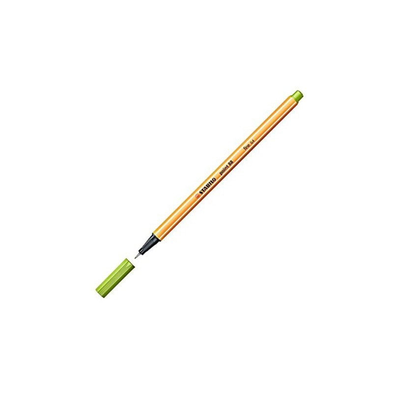 MARCADOR ROTULADOR STABILO POINT 88 88/33 VERDE MANZANA