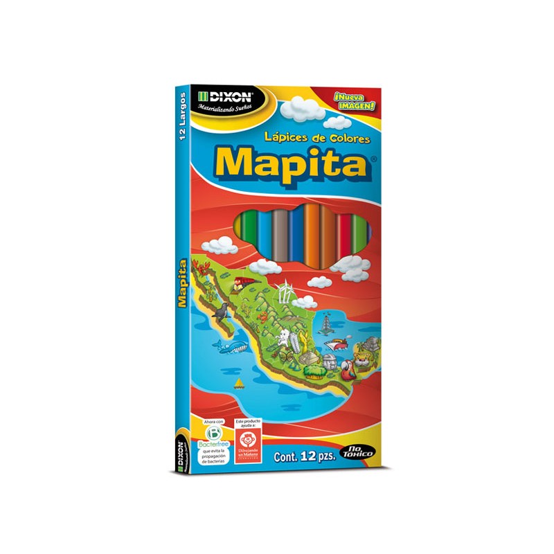COLORES MAPITA 1930 LARGOS CON 12
