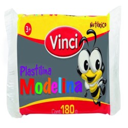 PLASTILINA MODELINA VINCI MARQUETA 180 GRS. #49 GRIS