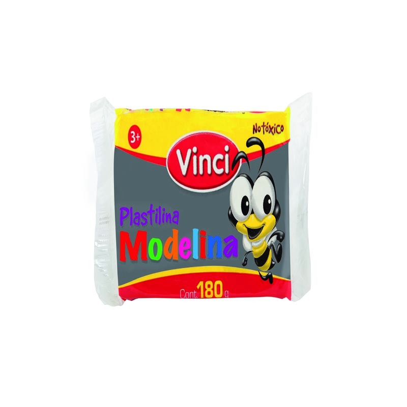 PLASTILINA MODELINA VINCI MARQUETA 180 GRS. #49 GRIS