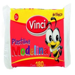 PLASTILINA MODELINA VINCI MARQUETA 180 GRS. #52 ROJO
