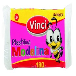 PLASTILINA MODELINA VINCI MARQUETA 180 GRS. #53 ROSA