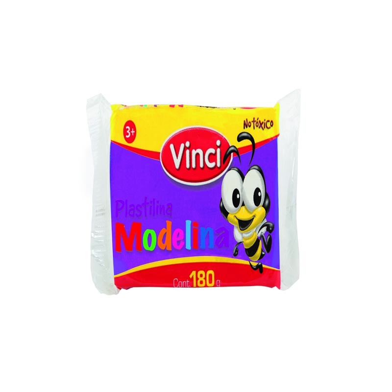 PLASTILINA MODELINA VINCI MARQUETA 180 GRS. #56 VIOLETA