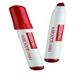 MARCADOR VINCI GRUESO LAVABLE 37409 ROJO