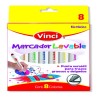 MARCADOR VINCI GRUESO LAVABLE 37411 ESTUCHE CON 8