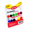 ACUARELA ESCOLAR VINCI 2497 PALETA DE CARTON CON 12 COLORES
