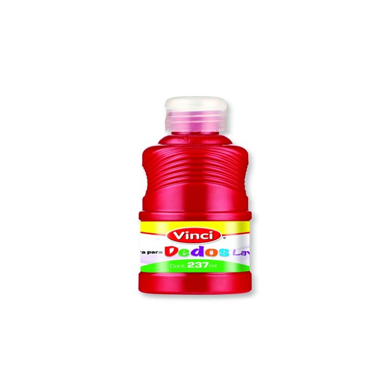 PINTURA DIGITAL VINCIFUNPRO 22668 ROJO FRASCO CON 237 ML.